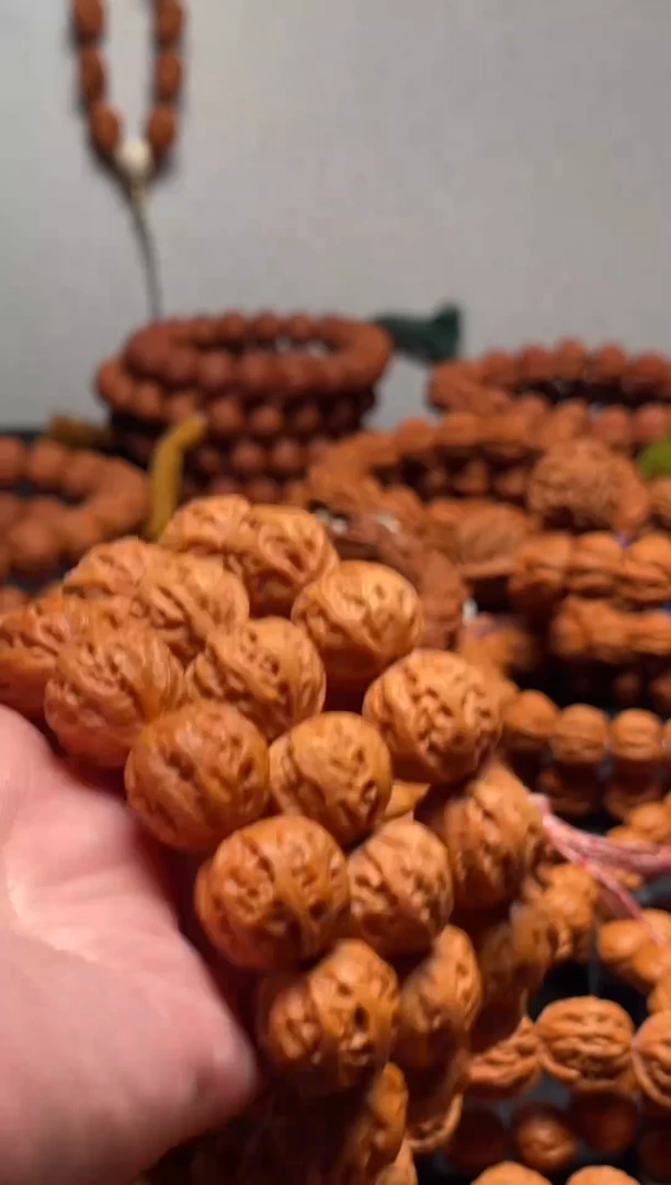 【闪购商品】文玩核桃手串1.9京八棱