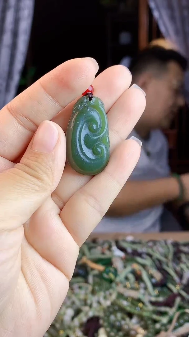 和田玉未镶嵌挂件多样性发货拍一发一