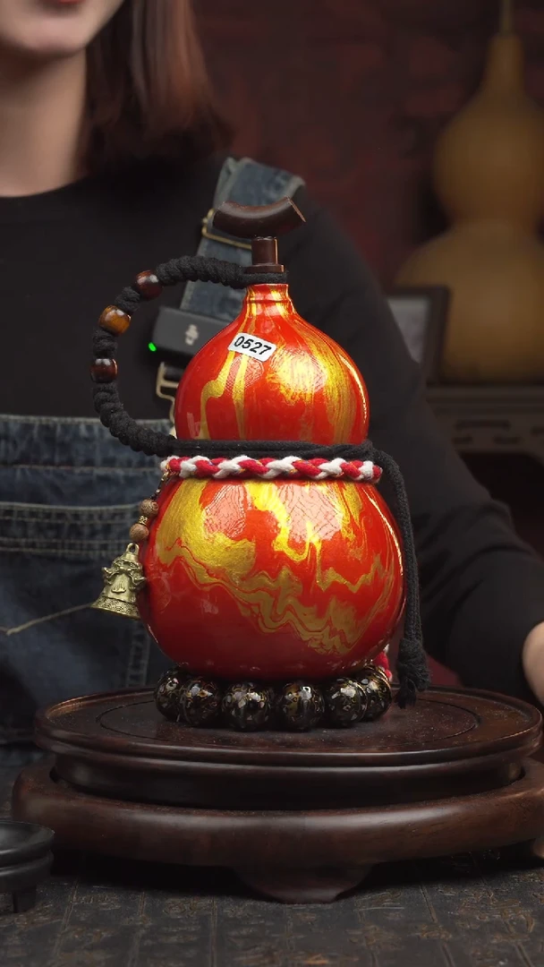 527号大漆酒葫芦一物一图