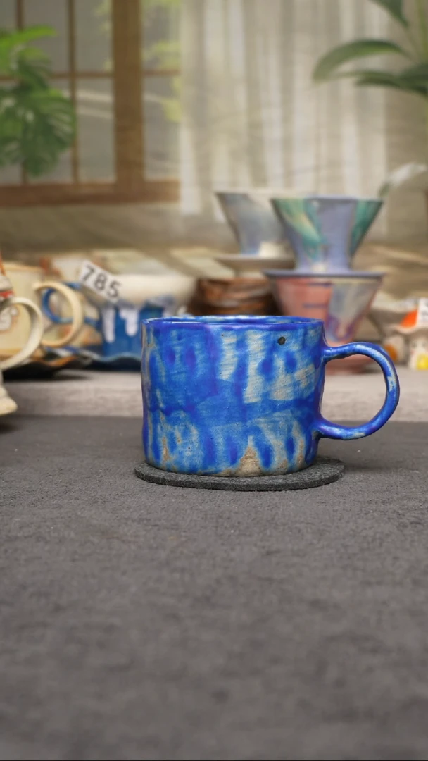 杯子陶771景德镇手工手创杯子