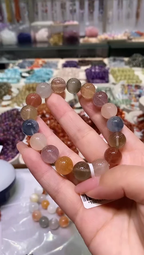 未镶嵌手链水晶多样性发其一12+