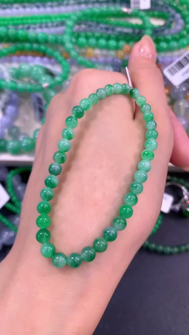 未镶嵌手串翡翠q125