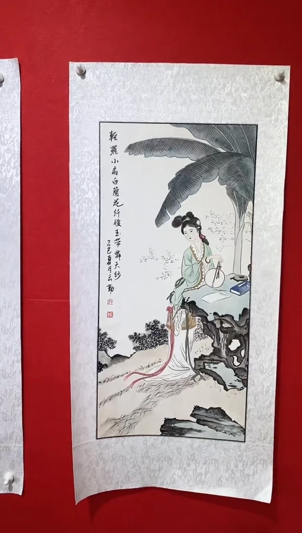 国画国画NYQ杰牛云勤老师作品