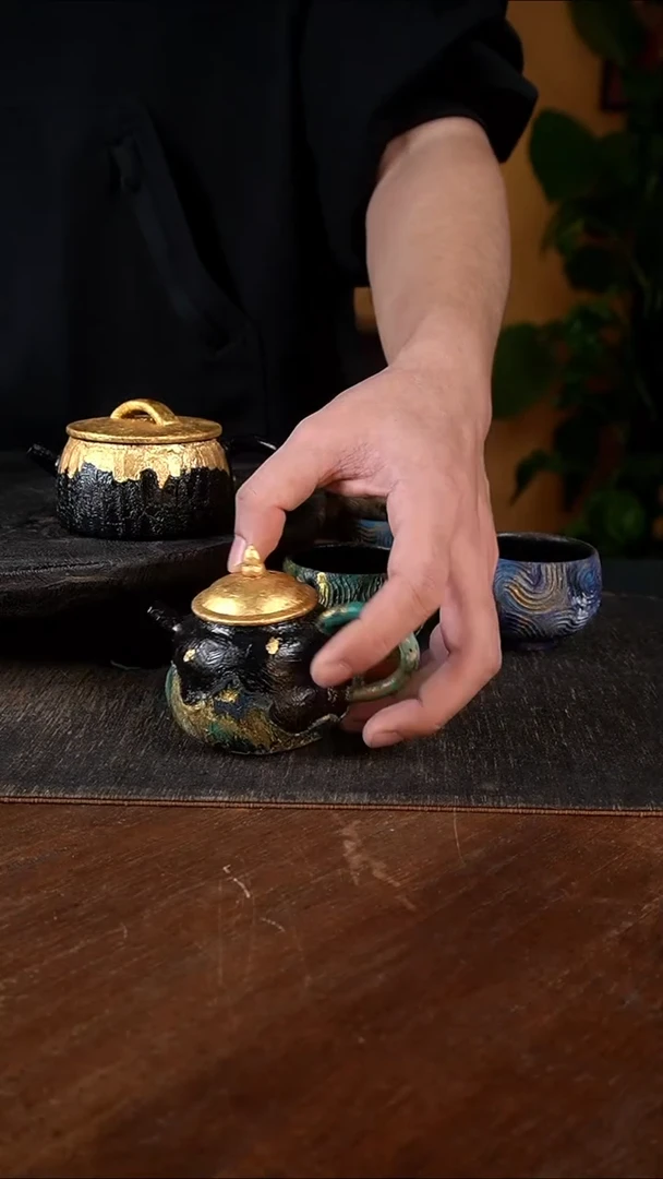 118大漆小康茶器