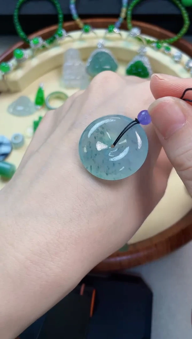 未镶嵌挂件翡翠52-吊坠/姿/1F