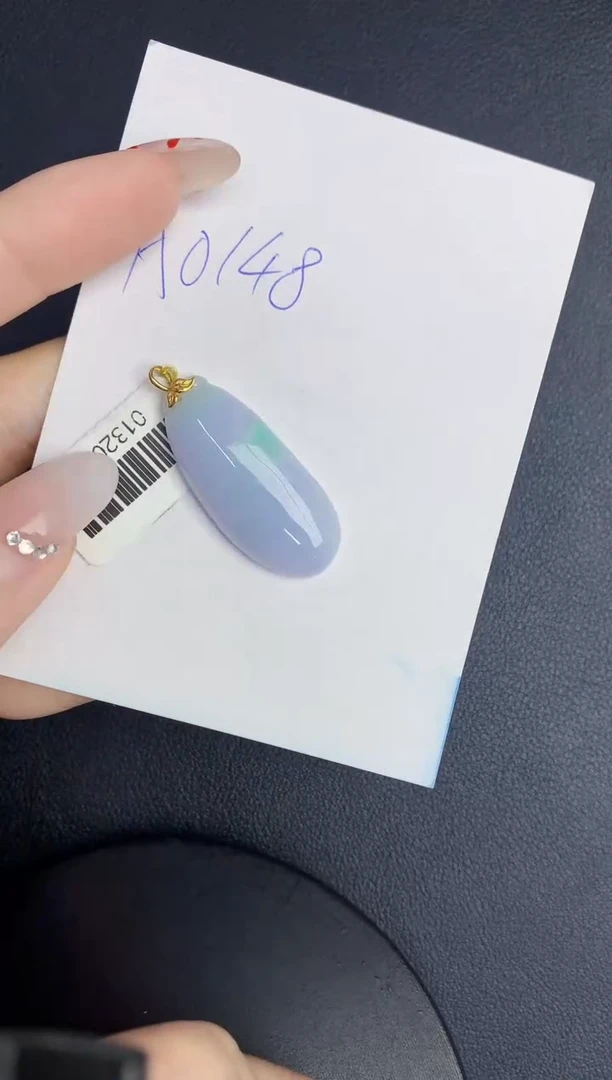 【闪购商品】翡翠颈饰18K金镶嵌000000000000