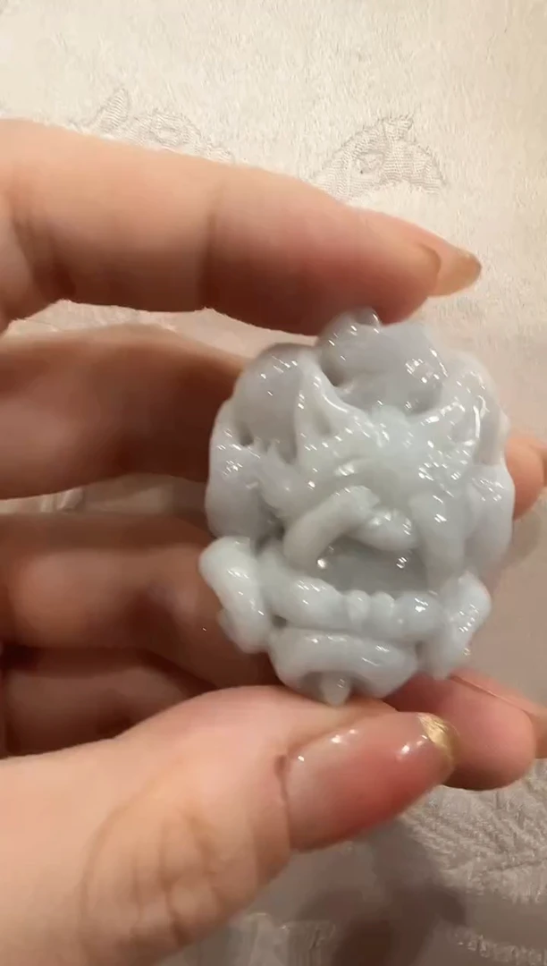 翡翠未镶嵌颈饰国风不看