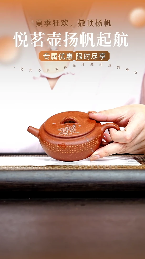 茶壶紫砂宜兴紫砂壶    19