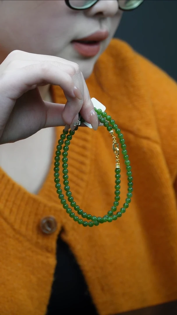 项链未镶嵌和田玉（碧玉）10