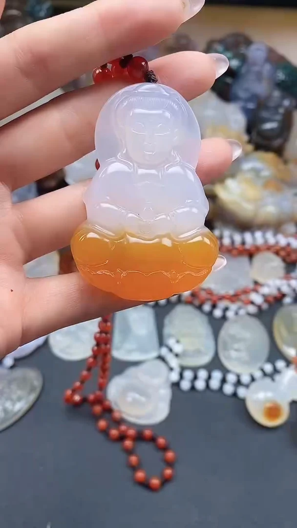 【闪购商品】玛瑙/玉髓颈饰未镶嵌dd