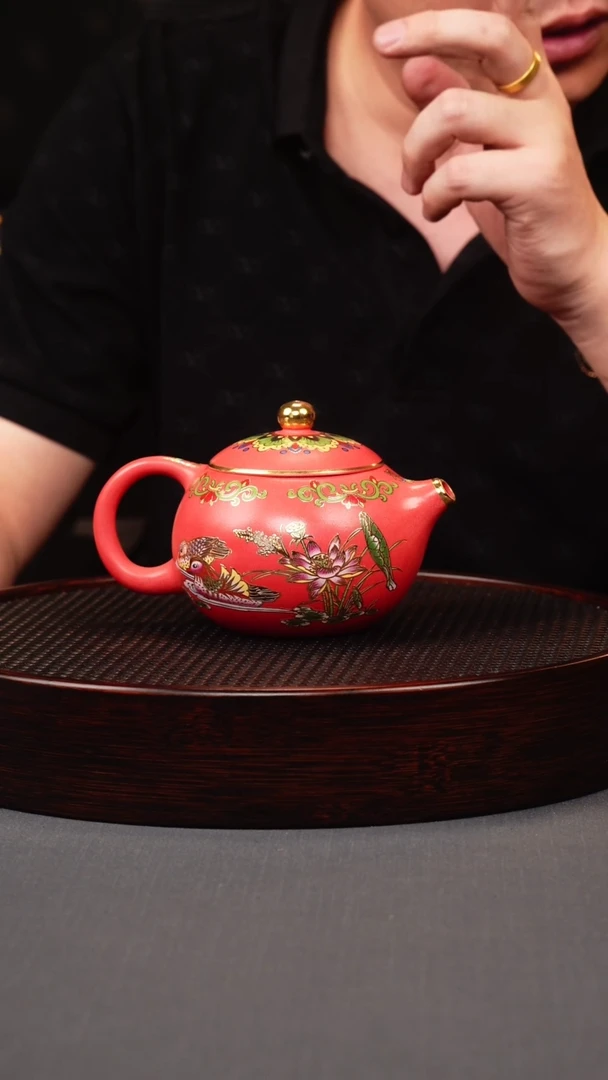 茶壶紫砂贵妃泥珐琅彩西施