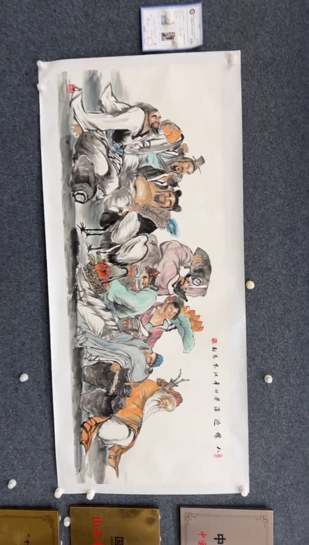 【闪购商品】国画2.26-冯高翔-6尺人物-032