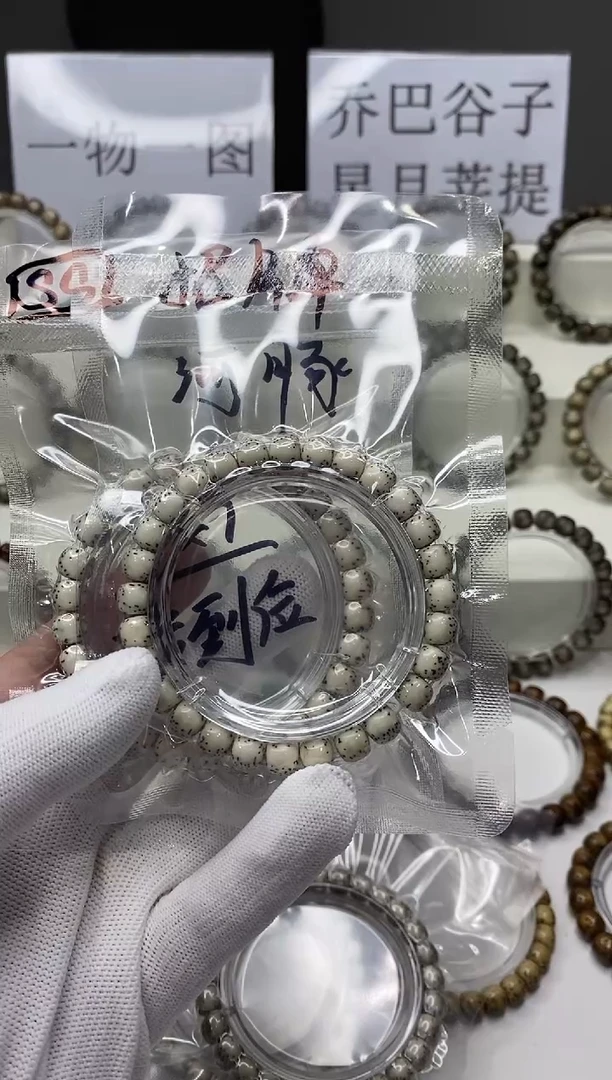 手串星月菩提109  河豚 8*7