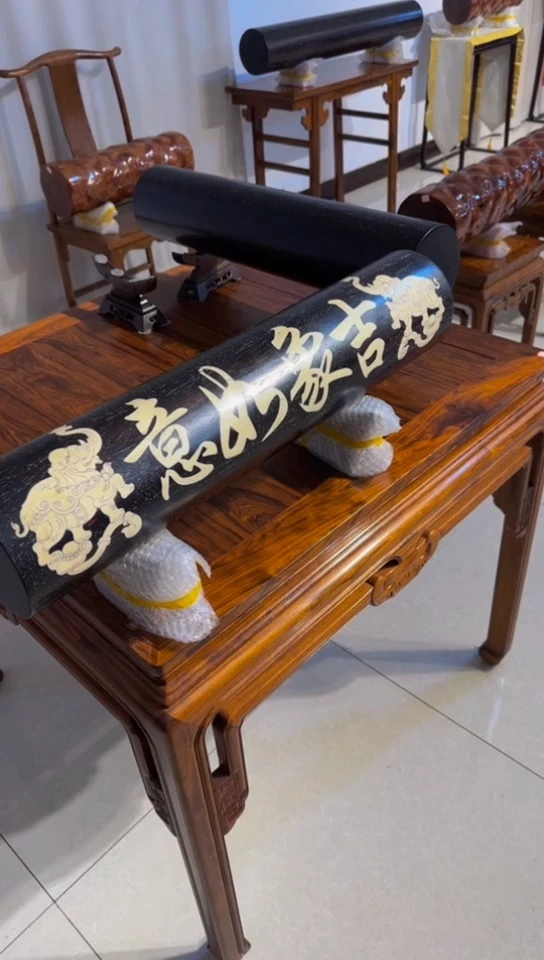 紫檀木类端景台二****田紫檀横财链接