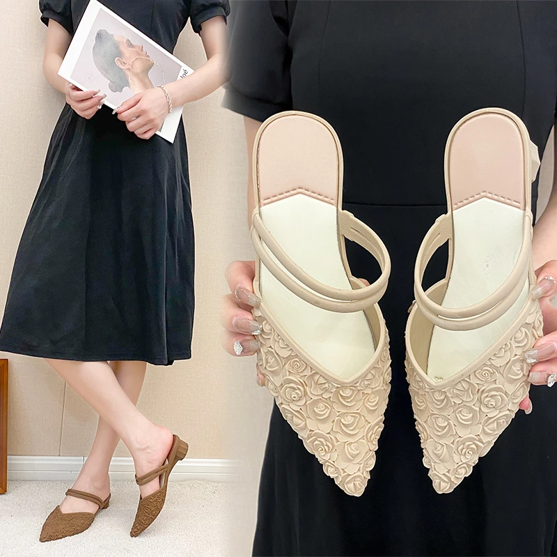 女服装店试衣间拖鞋女试衣鞋女装店女鞋子高跟更衣室试衣服专用