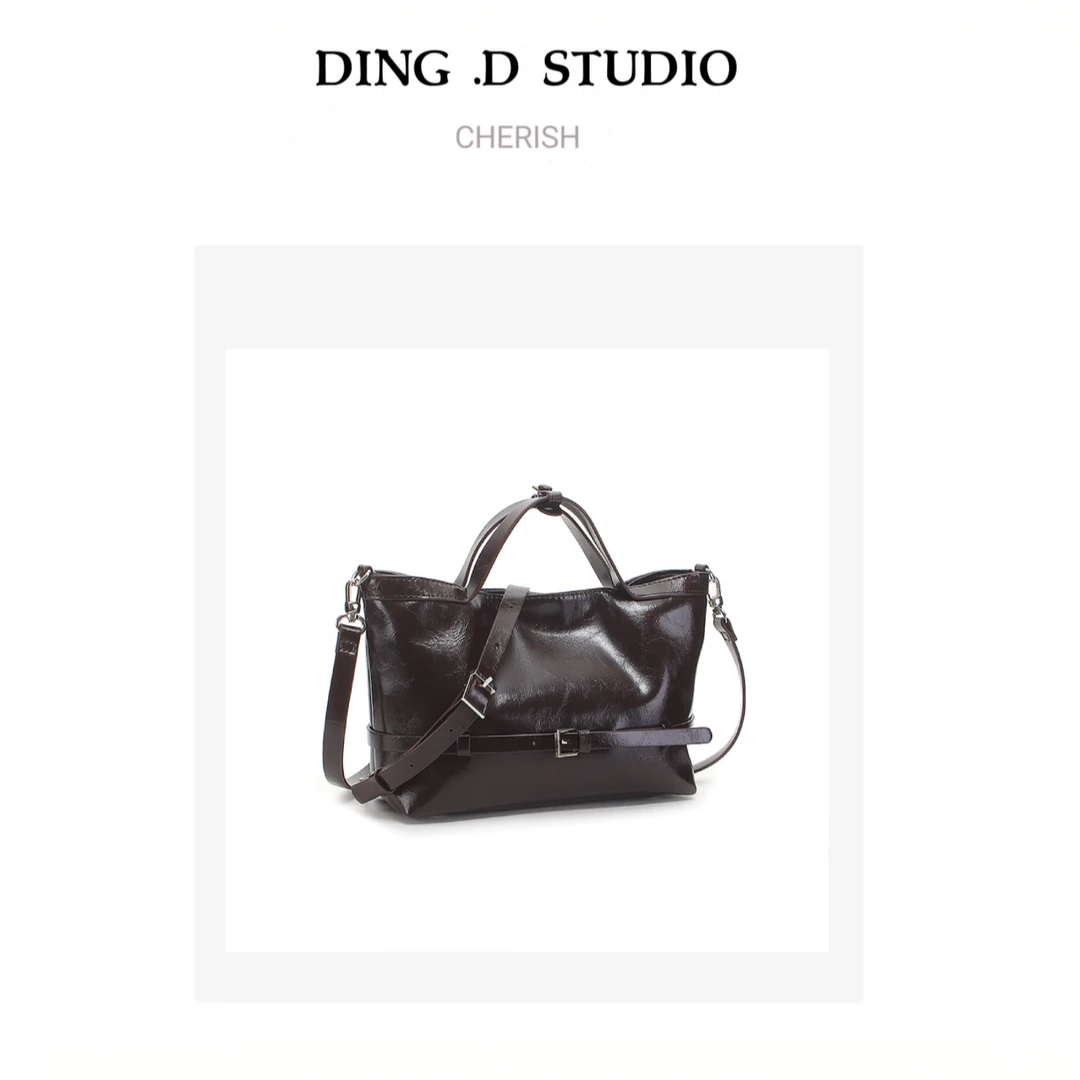 【小蛮腰】DING.D新品百搭简约单肩休闲时尚潮流ins女包25612