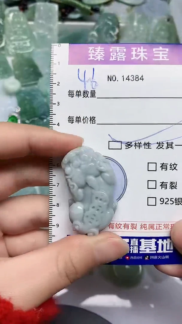 【闪购商品】翡翠颈饰未镶嵌臻露珠宝46