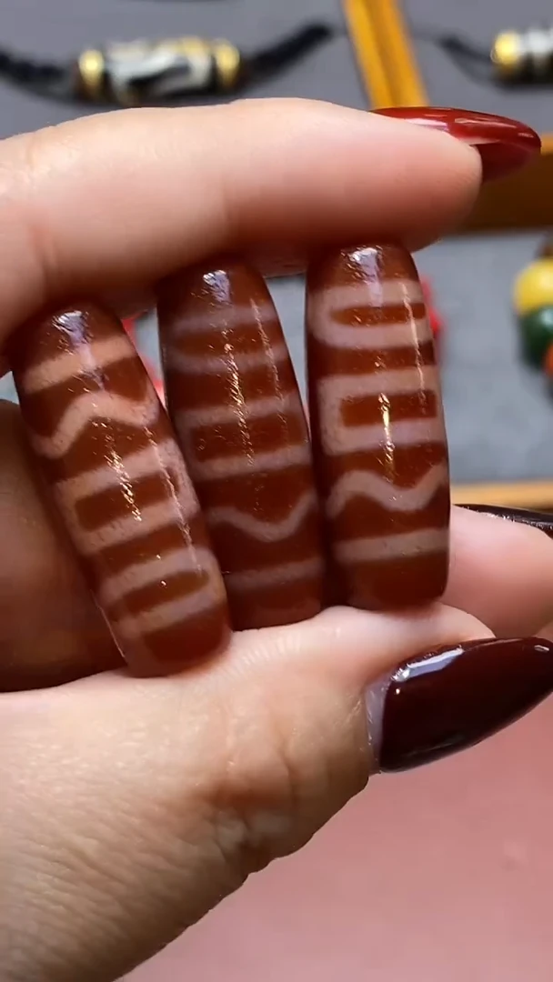 【闪购商品】玛瑙/玉髓颈饰未镶嵌A28501-红肉息增怀