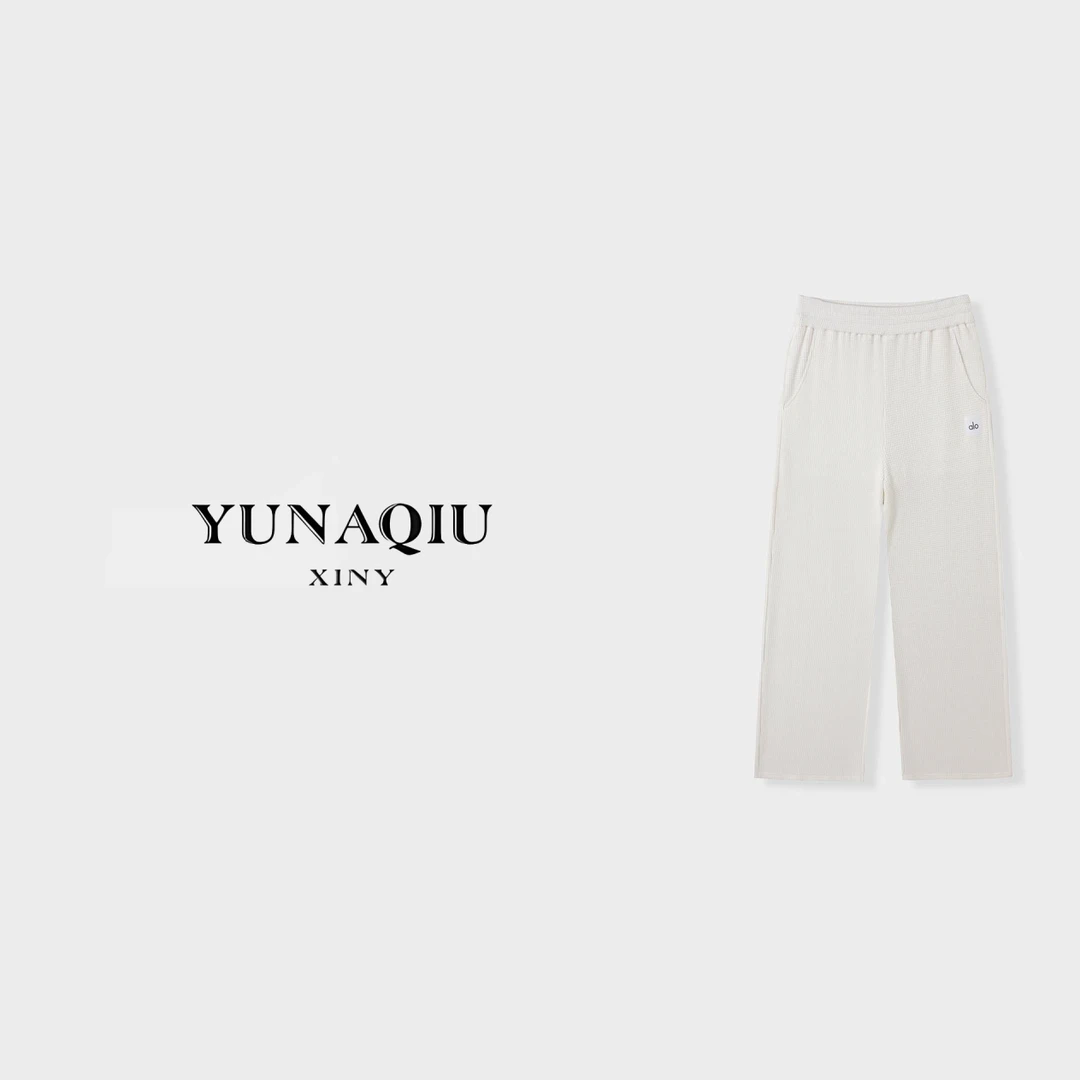 YUNAQIU 时尚休闲百搭女士夏季简约休闲裤-9439