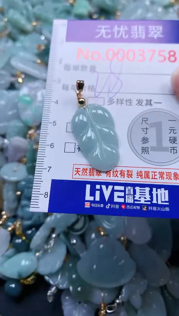 颈饰未镶嵌翡翠5758