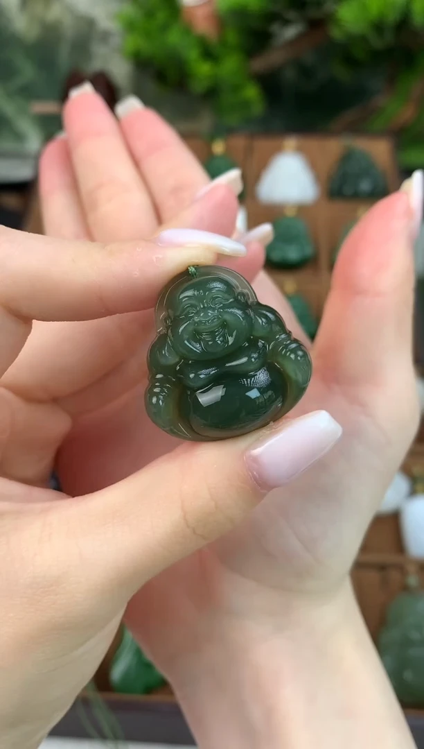 颈饰未镶嵌和田玉吊坠30mm