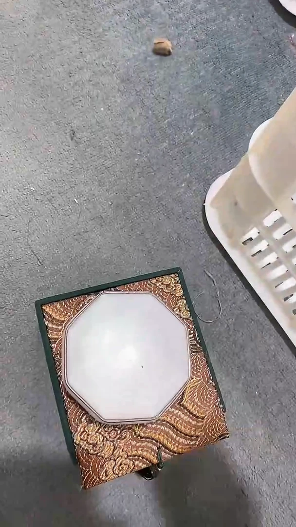 瓷片陶瓷茶具茶器B0286八方白