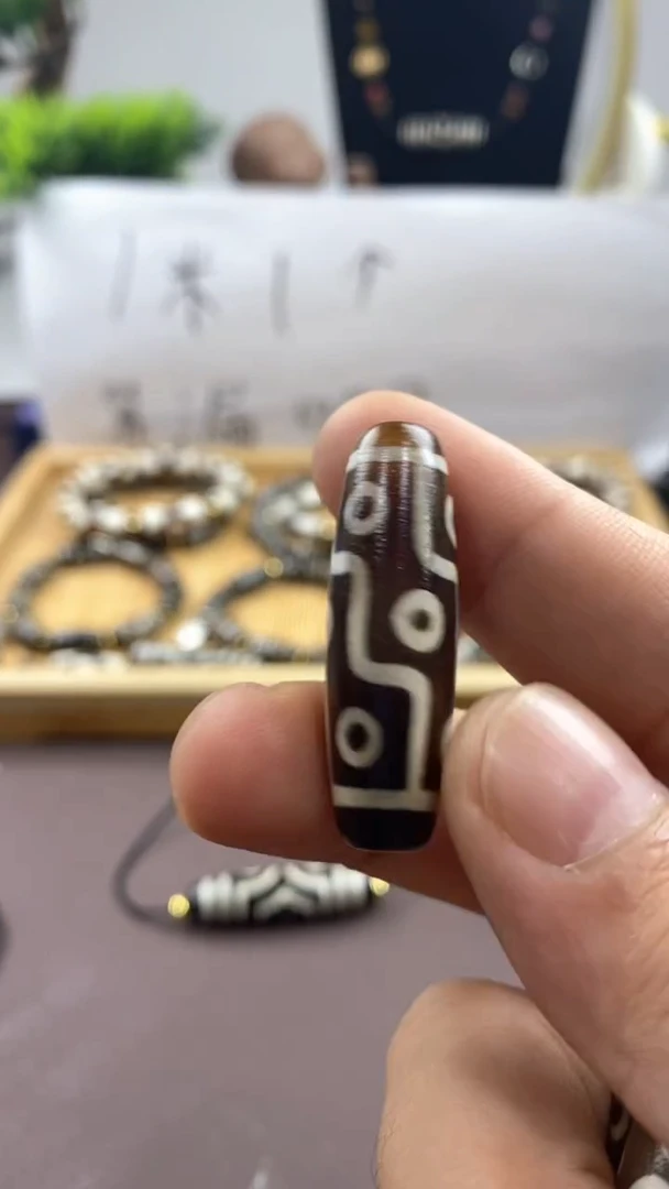 玛瑙/玉髓散珠无**坤天珠