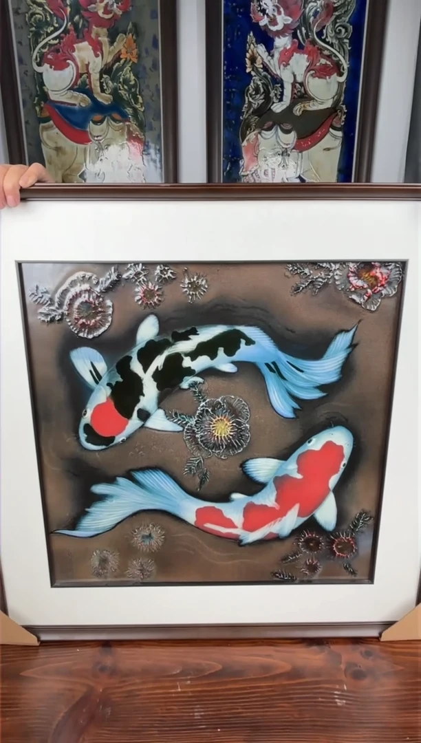 【闪购商品】瓷版画B52【人间瓷画】《刘金明》