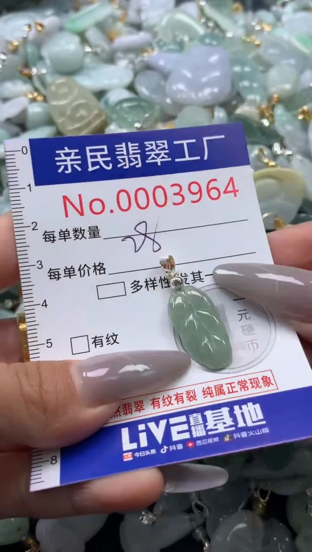 颈饰未镶嵌翡翠3964