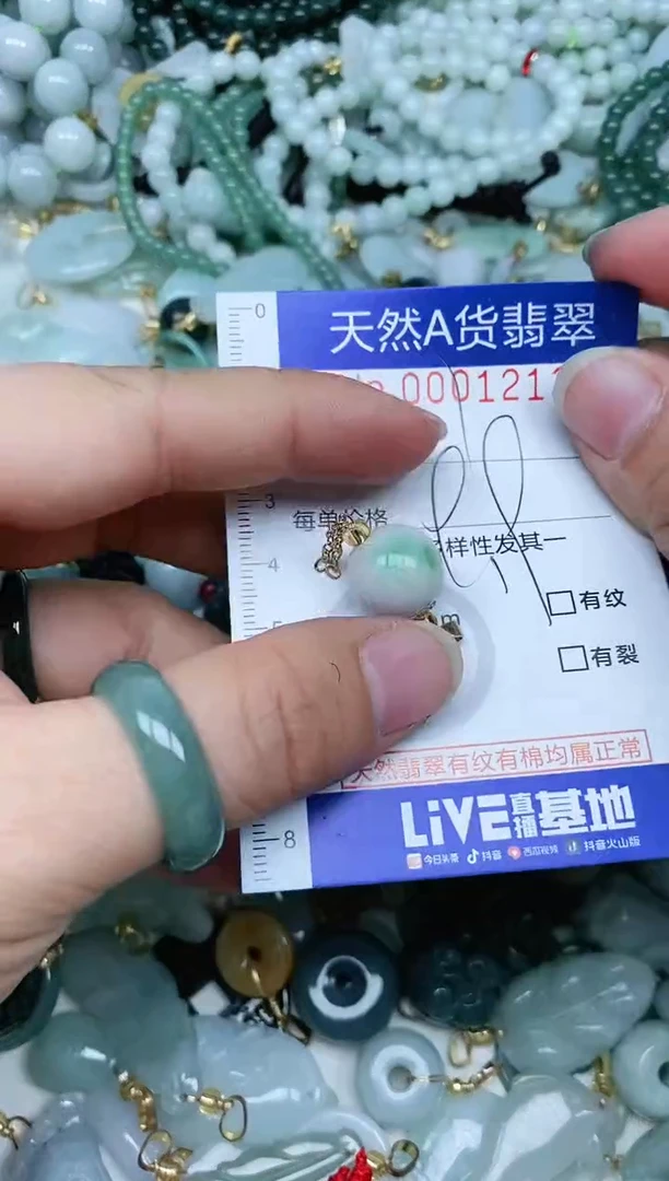 【闪购商品】翡翠吊坠(赠链)未镶嵌翡翠