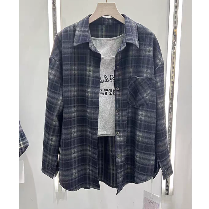 新疆包邮  格子衬衫-910