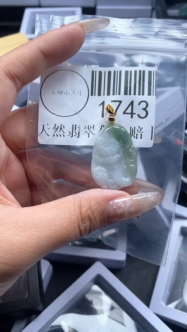 颈饰未镶嵌翡翠1743