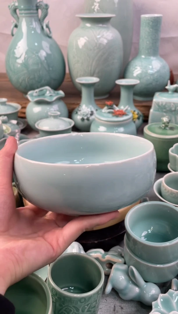 【闪购商品】特价福利 微瑕 慧仙青瓷