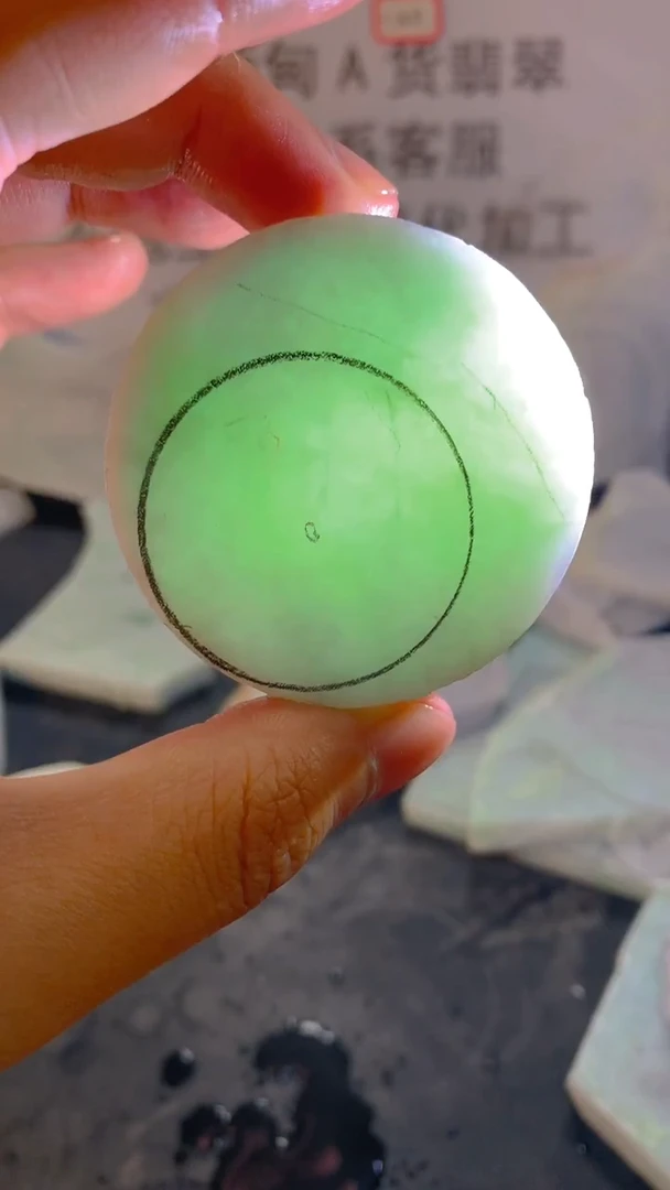 未镶嵌裸石翡翠天然缅甸翡翠A货FC220