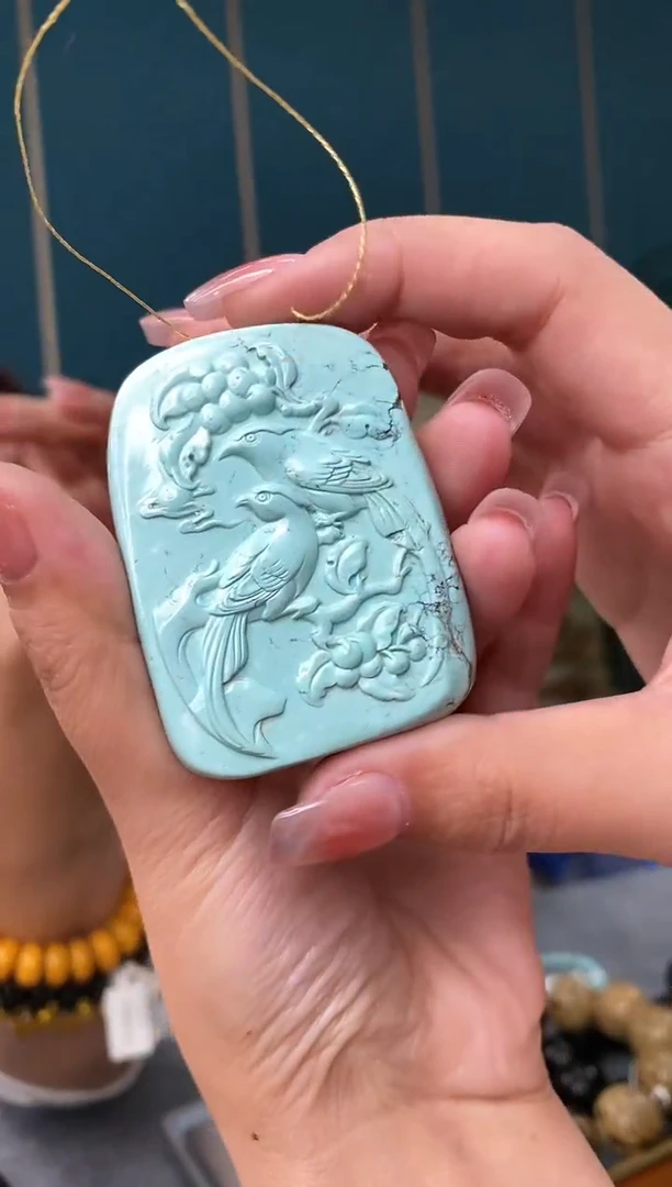 【闪购商品】绿松石吊坠未镶嵌1/18多样性发其一42