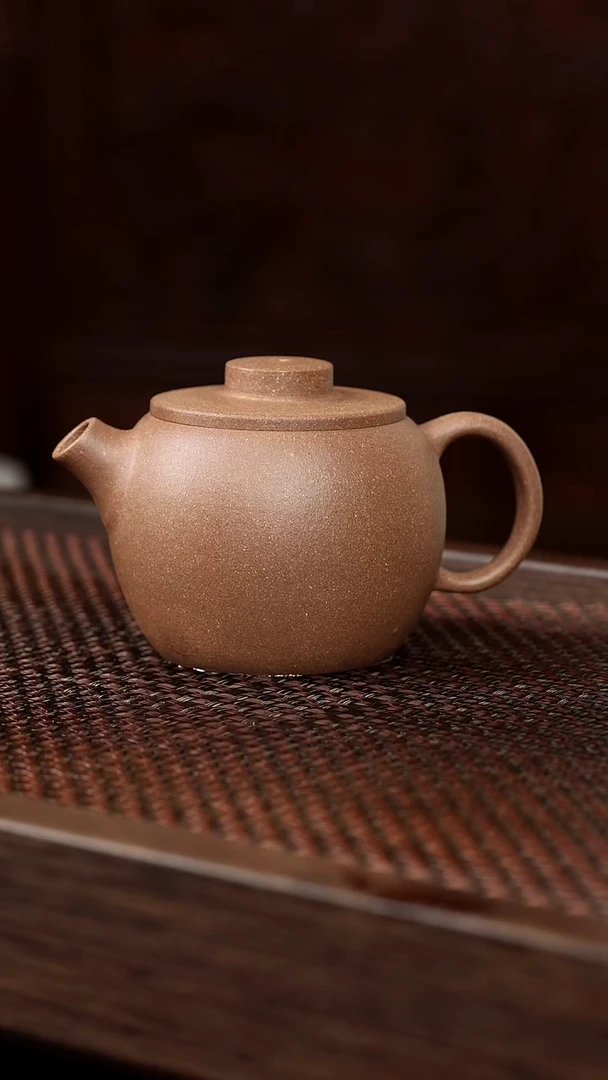 茶壶紫砂老段泥巨轮