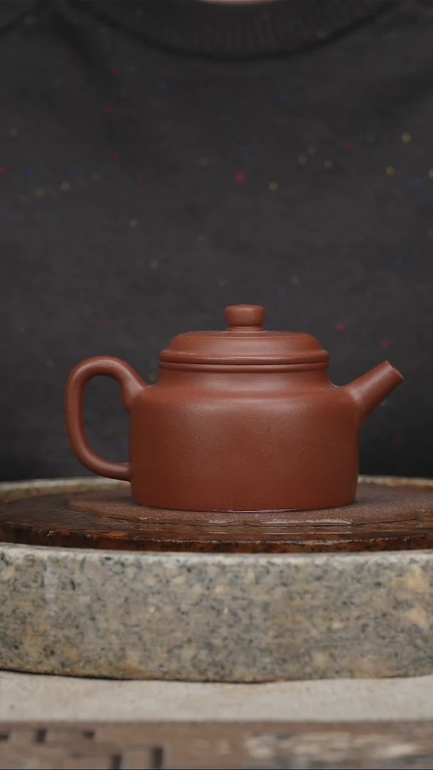 【闪购商品】紫砂茶壶宜兴原矿无添加龙血砂德钟180cc