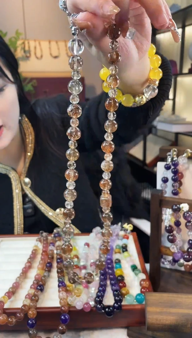 项链未镶嵌水晶超七小点位项链