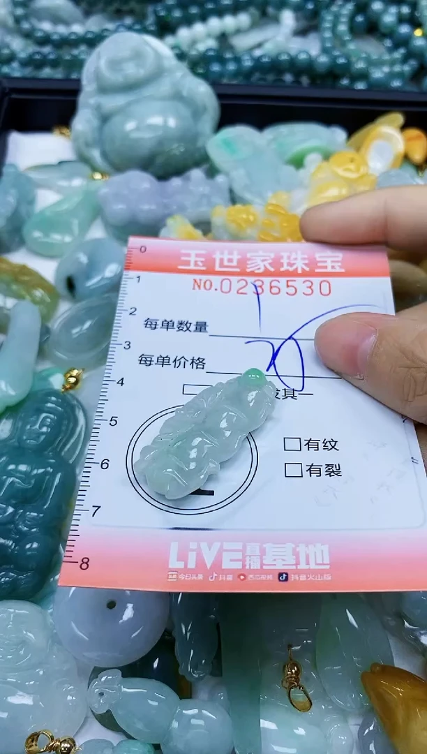 翡翠未镶嵌颈饰闪购0236530