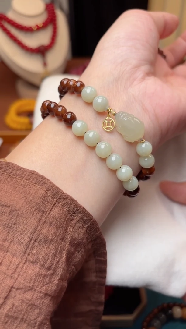 【闪购商品】库克手串未镶嵌 PX库克双圈款手串手持