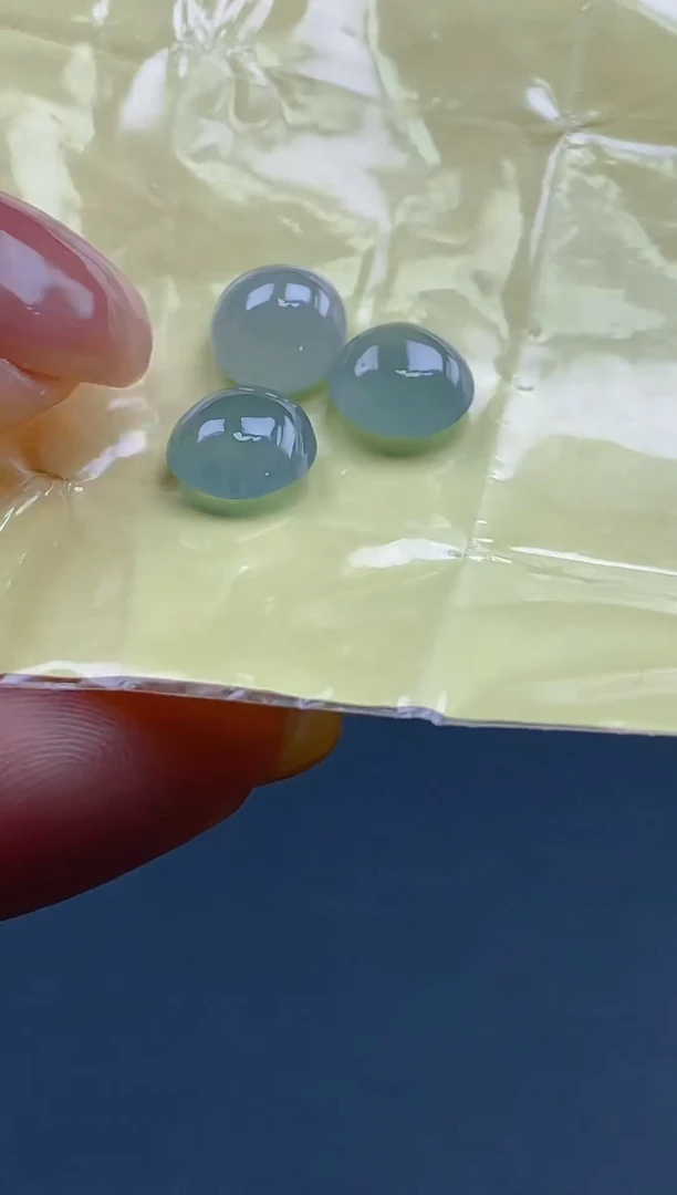 翡翠裸石天然翡翠裸石蛋面8