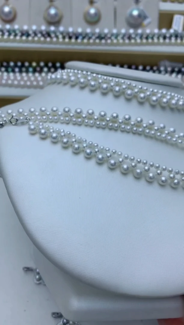 淡水珍珠未镶嵌项链q3 多样性发其一