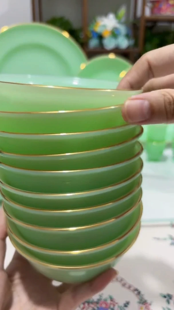 4.5英寸玉瓷碗10个口径11.5厘米