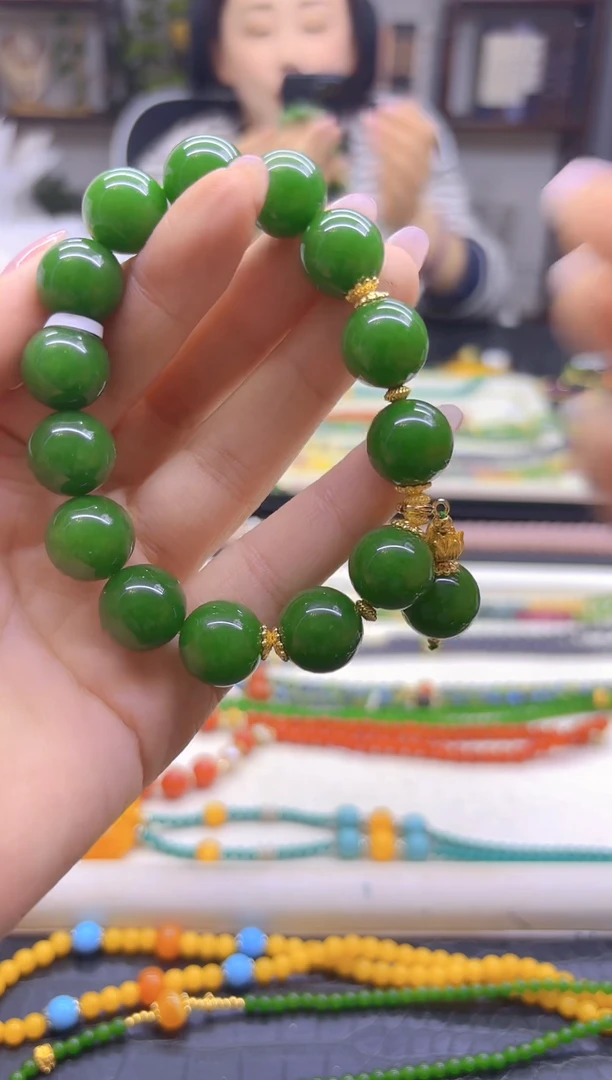 未镶嵌手链和田玉DIY款S928