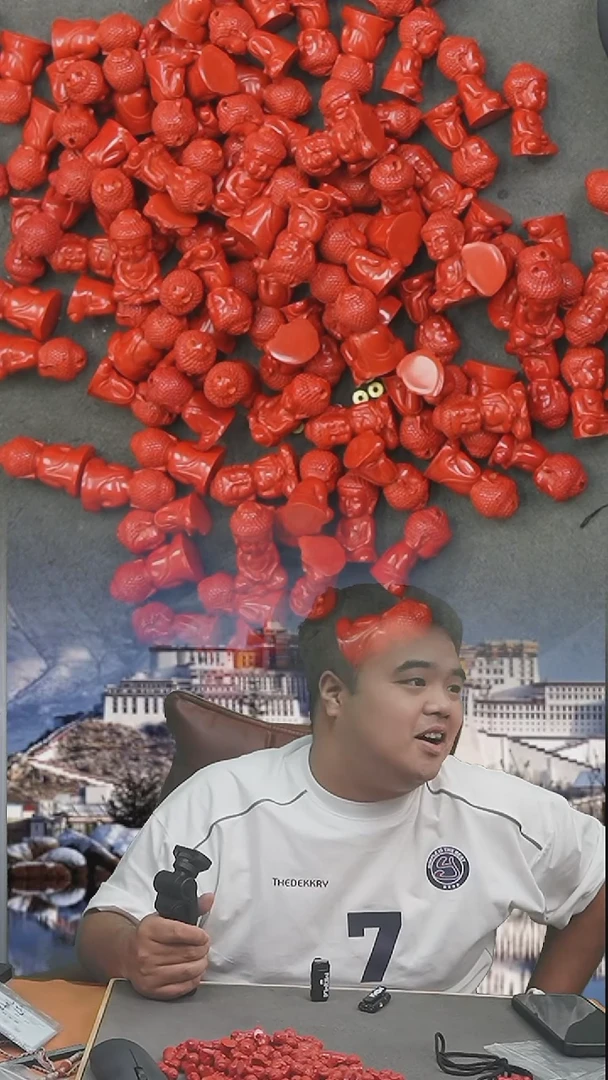 玛瑙/玉髓无合金宝宝佛拍1发2