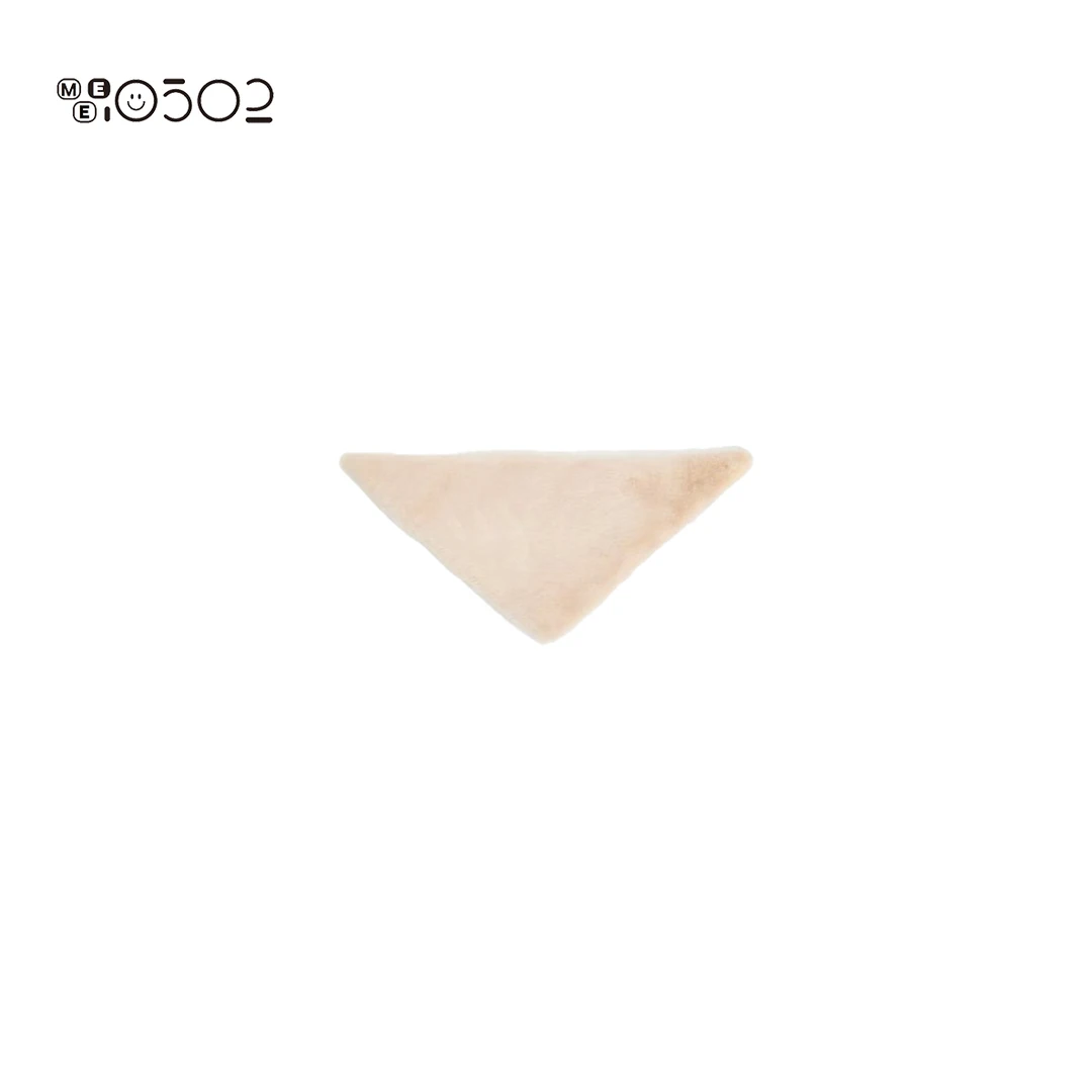 MEI0502 素色单品水貂毛皮等腰三角形围巾短外套 2509227
