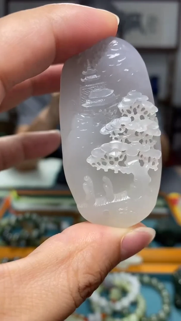 颈饰未镶嵌和田玉17