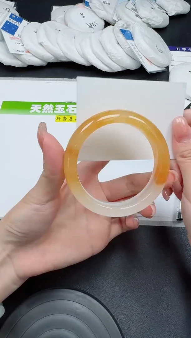 未镶嵌手镯石英质玉0179-5455