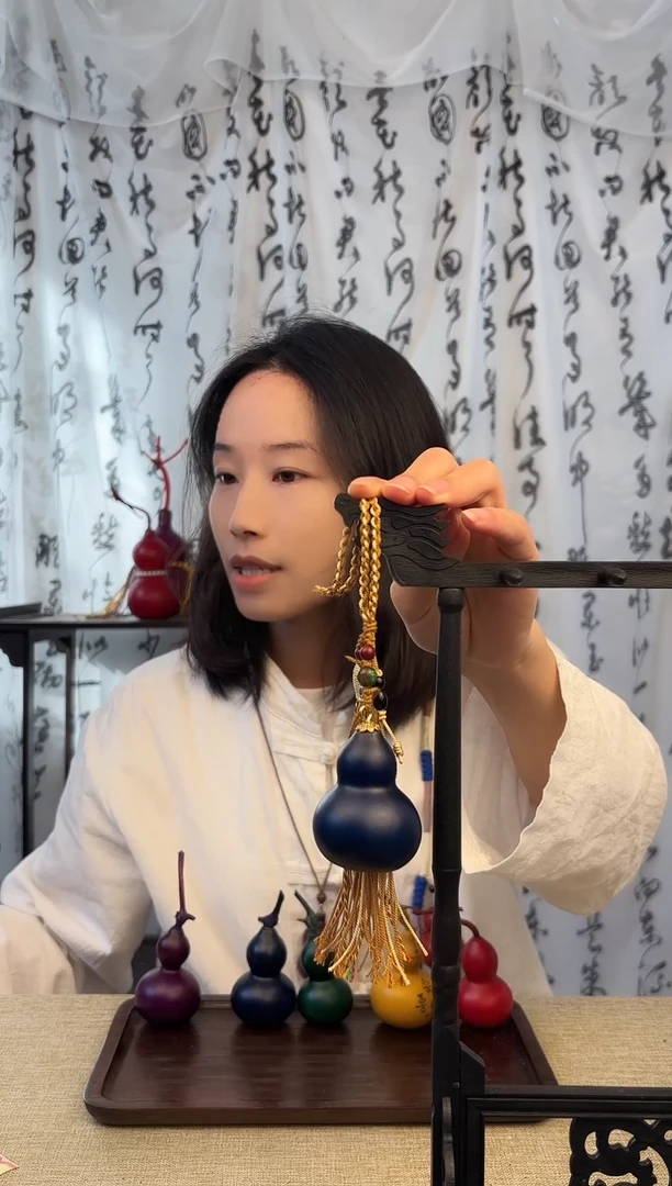 大漆葫芦挂件----001