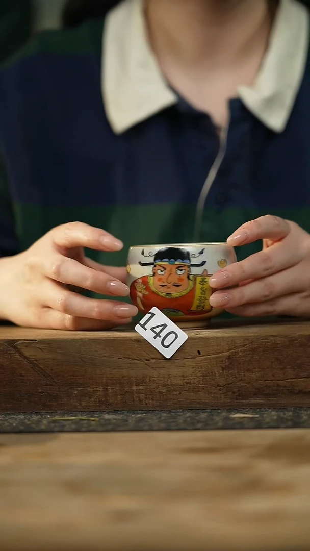 设计师手作款 手绘主人杯